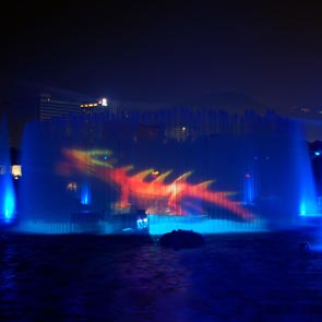 Water Screen Projection